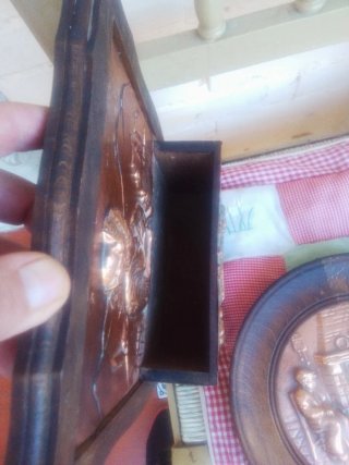 Lote de antigüedades en cobre