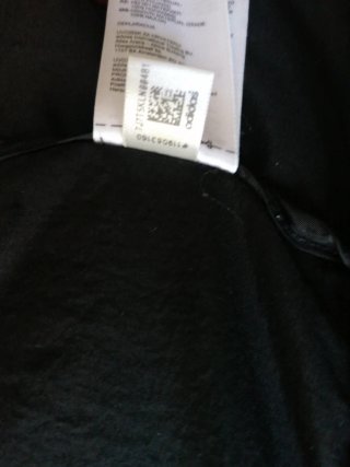 Giacca Adidas nera con cappuccio