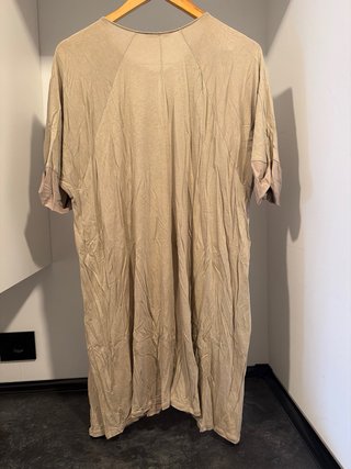 Vestido Zara Talla Única Beige
