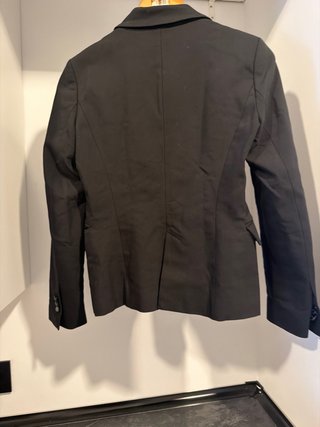 Blazer Negro Zara Basic
