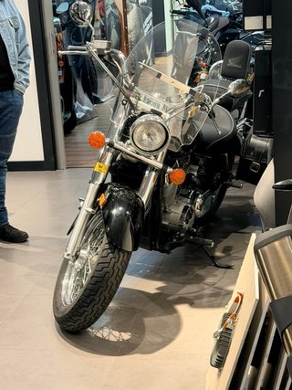 Pantalla para moto tipo cruiser