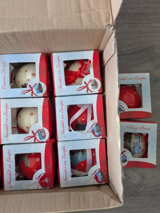 17 Bolas de Navidad de Europa