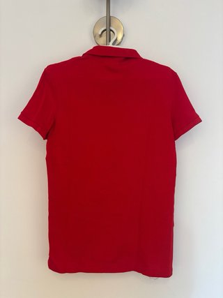 Polo Lacoste Rojo Mujer