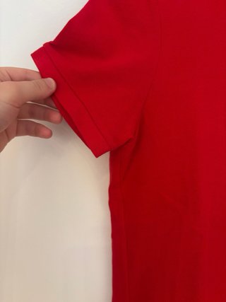 Polo Lacoste Rojo Mujer