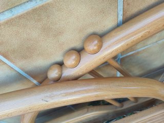 2 Juegos de cabecero y piecero madera curvada