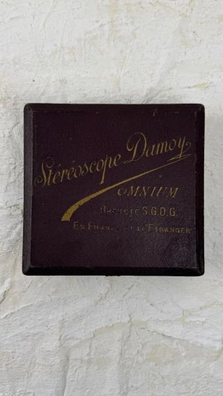 Estereoscopio Antiguo DAMOY OMNIUM 1910 + Estuche