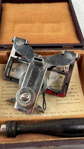 Estereoscopio Antiguo DAMOY OMNIUM 1910 + Estuche