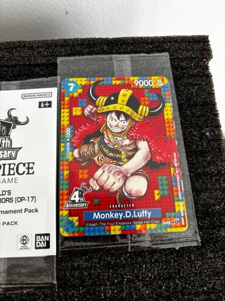 Pack Promo OP17 Luffy Lego + DON Especiales
