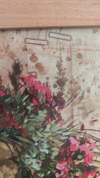 Stampa Pascal Cessou Anfora Fiori 84x84