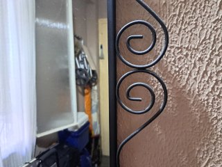 Espejo Forja Negro Ikea