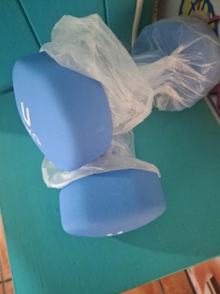 Par de pesas U 5KG nuevas