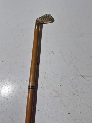 Baston o Gallato con empuñadura dorada