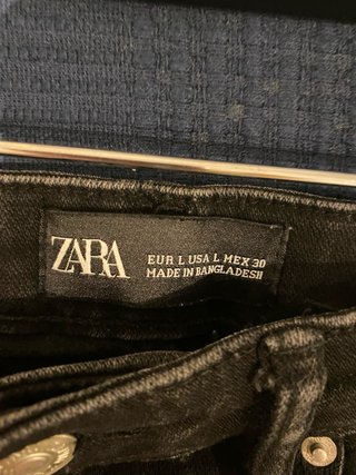Minifalda ZARA negra