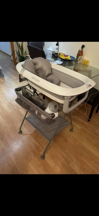 Bañera Bebé Twistshake con Soporte