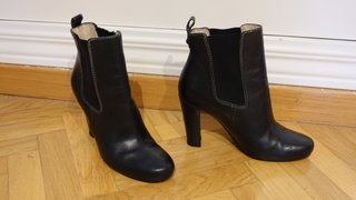 Botines de tacón negros mujer de Guess