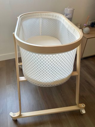 Minicuna de ikea estilo moises