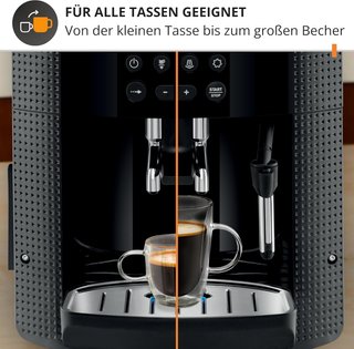 Cafetera Krups Essential YY8135FD Negra