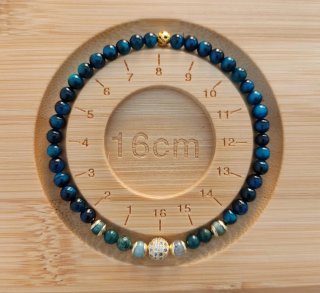 Pulsera Artesanal Ojo Tigre