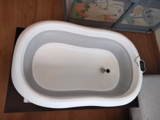 Bañera para bebé plegable