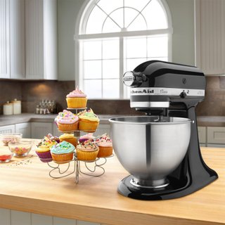 Amasadora KitchenAid Classic 4,3L Negra