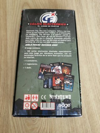 Juego de cartas Cálico Electrónico