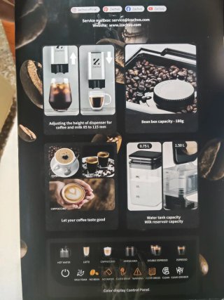 Cafetera Automática Zachvo Virto-F-CM9002