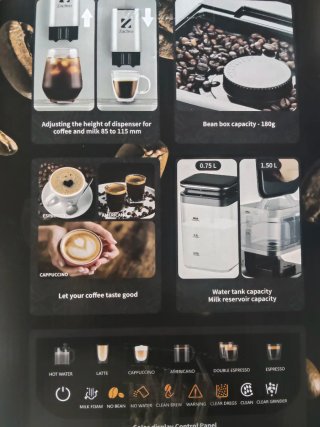 Cafetera Automática Zachvo Virto-F-CM9002