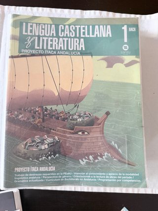 Lengua castellana y literatura, 1 BACH.