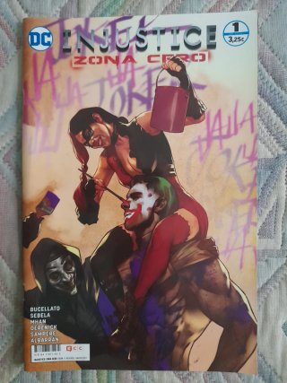 Cómic Injustice Zona Cero lote.