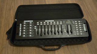 Controlador DMX512 con funda semi-rígida