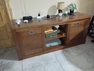 Mueble de salón de madera