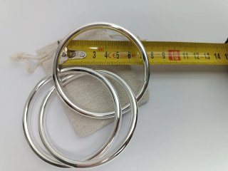 Pulsera triple entrelazada baño plata