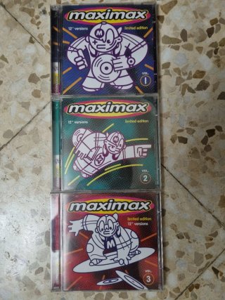 Maximax Vol. 1, 2, 3 - Compilaciones CD
