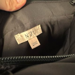 Borsa N21 nylon nera nuova