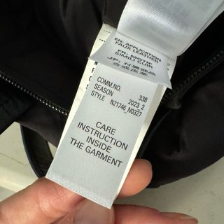 Borsa N21 nylon nera nuova