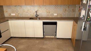 Muebles de cocina madera y metal