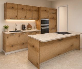 Cocina modular Roble Evoke