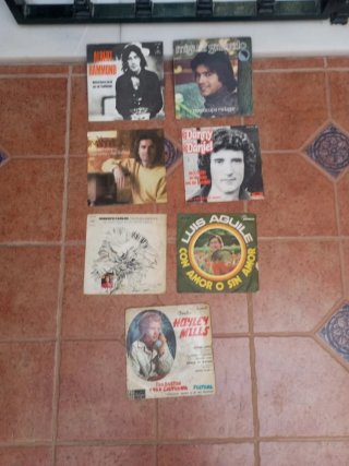 Lote 7 Vinilos Pop Rock Internacional  lote n. 24