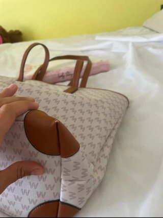 Bolso tote Misako beige sin usar
