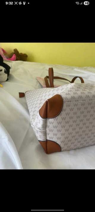 Bolso tote Misako beige sin usar