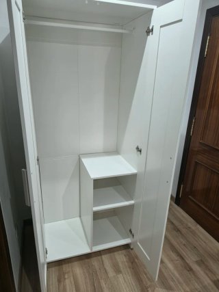 Armario dos puertas, Brimnes, Blanco Ikea