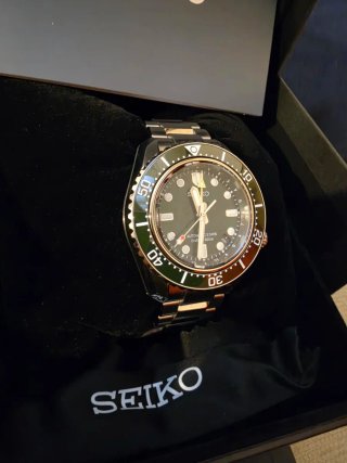 Seiko Prospex Diver 1968 Heritage GMT Verde
