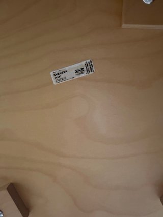 Tavolo da centro in legno Ikea a due livelli