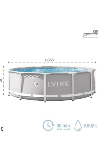 Piscina Intex Prism Frame 3.66m x 0.99m