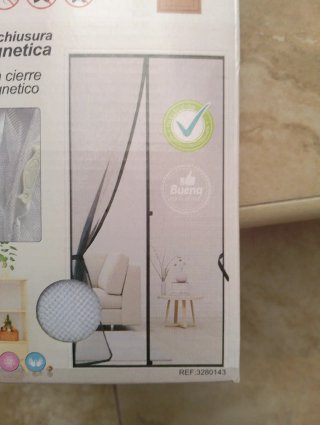 Mosquitera para puerta KmtStyle 130x220 cm
