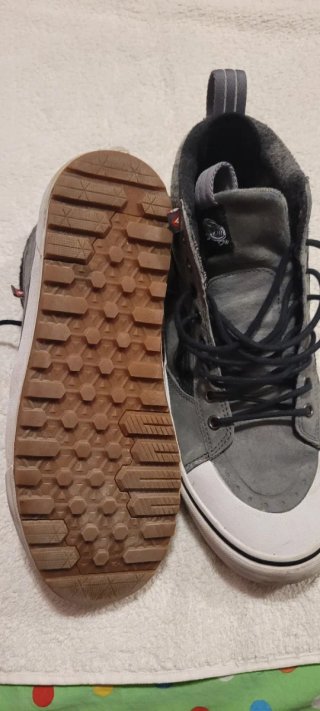 Scarpe Vans Uomo Taglia 43 Grigie Bianche