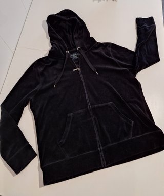 Chaqueta chándal negro mujer Talla XL
