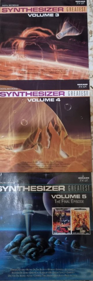 Vinilo Synthesizer Greatest Vol. 3, 4, 5