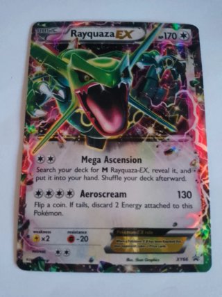 Carta Pokémon Promo Rayquaza EX (XYPR 66)