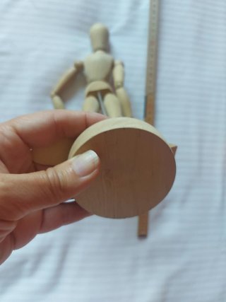 Maniquí de madera articulado para dibujo
